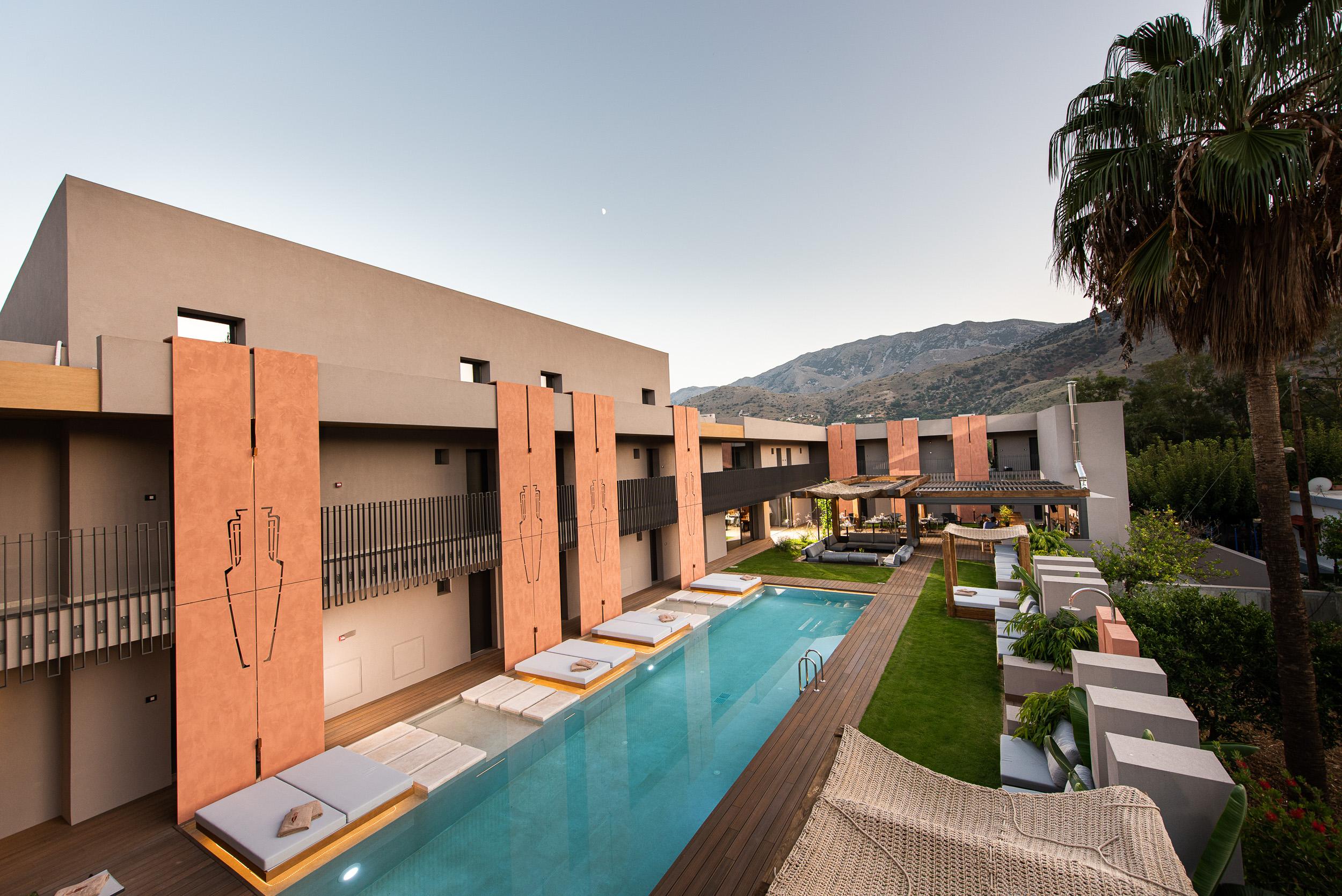 Pilot Amphora Boutique Hotel "Adults Only" Georgioupoli Dış mekan fotoğraf